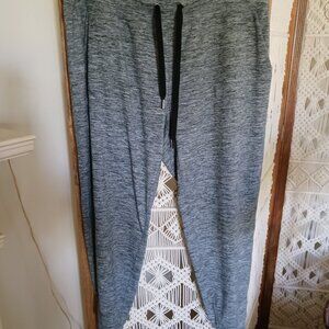 WOMENS  CALVIN KLEIN JOGGERS POLY SPANDEX BLEND GRAY SIZE 1X